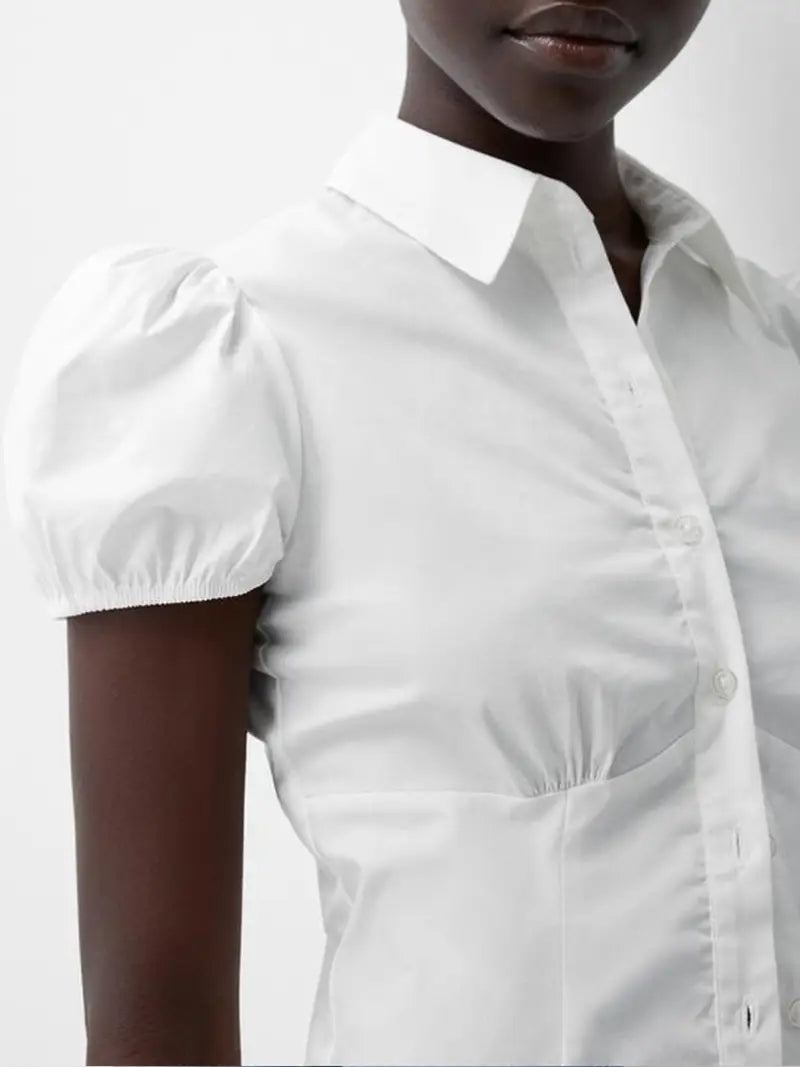 Plaid Cap Sleeve Fitted Blouse Tops Cottage Aesthetic Y2k Button Up T-shirt Y2k Gingham Crop Tops Women Retro Tees