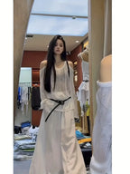 Marie·CoCo French-Inspired Off-Shoulder Top - Vintage Style, Loose Fit, White Ruffled Sleeveless Blouse for Women, Perfect for Spring/Summer/Fall, Casual Chic Outfit, Spring Summer Fashion, Offshoulder Fashion, Ruffled Sleeve Design