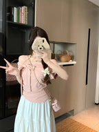 Chic Off-Shoulder Ruffle Top with Bow Detail - Versatile, Slimming, Short Sleeve T-Shirt for Young Women, Spring/Summer Fashion, Casual Attire|Chic Offshoulder Top|Ruffle Detail Top, Offshoulder Tops