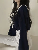 Women'S French Elegant Blouse - Loose Fit Long Sleeve Shirt with Classic Collar, Machine Washable Office & Everyday Tops for Women